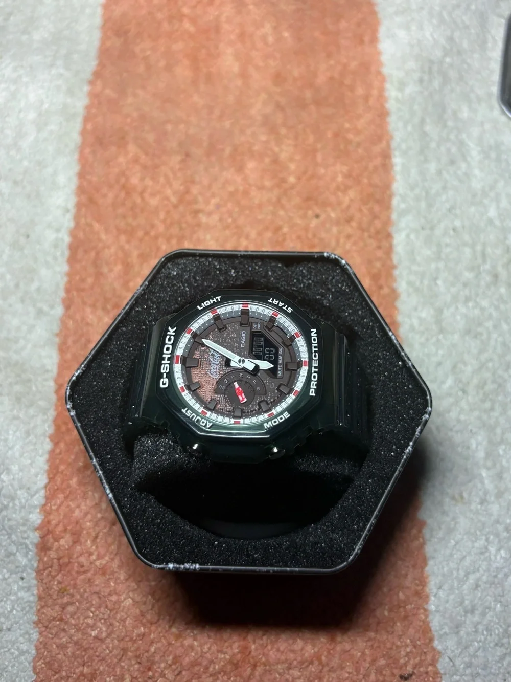 G-Shock Green and Black Digital-Analog Sport Watch